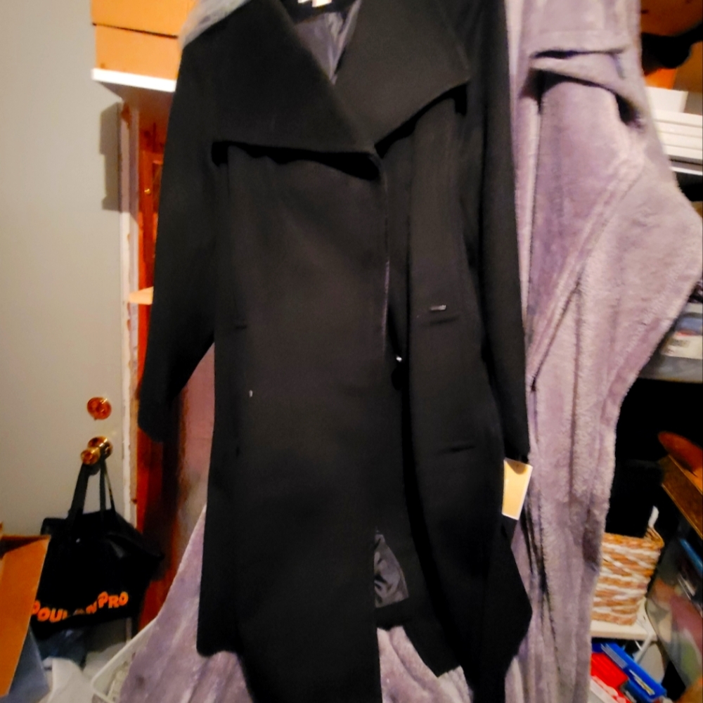 Black coat